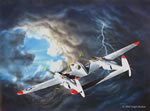 "Lightning" - Don Feight - P-38 Lightning World War II Aviation Art